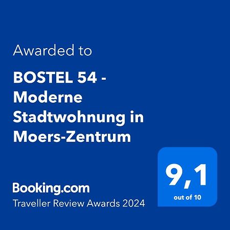 Bostel 54 - Moderne Stadtwohnung In Moers-Zentrum 外观 照片