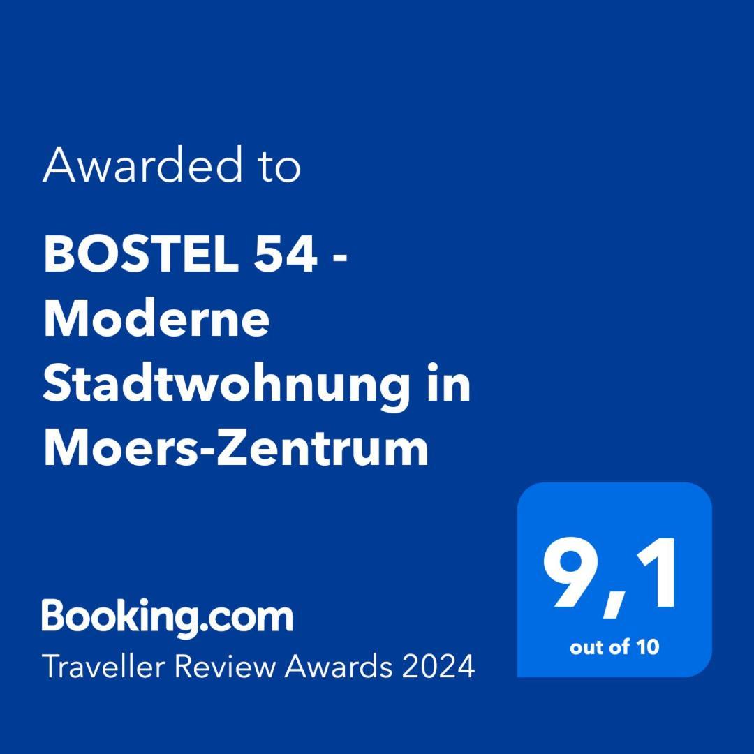 Bostel 54 - Moderne Stadtwohnung In Moers-Zentrum 外观 照片